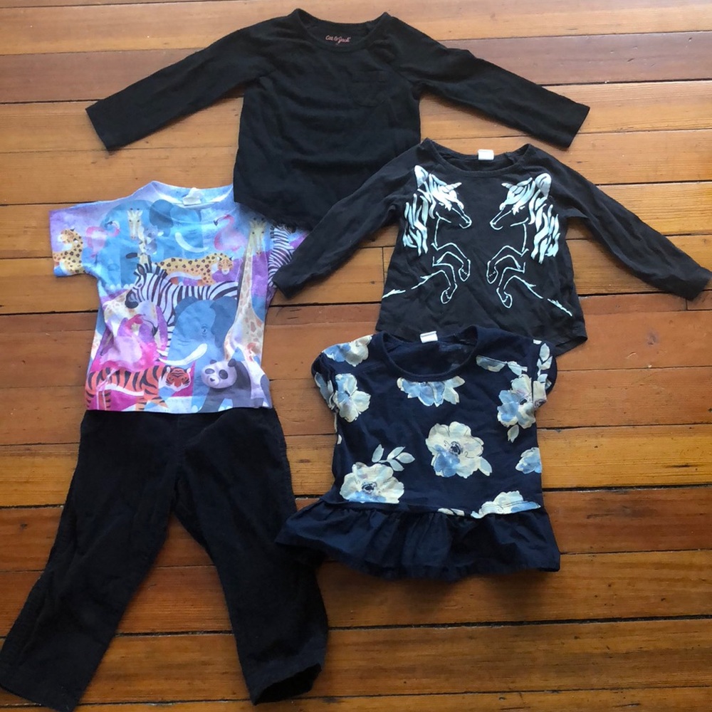 Toddler Girl 2T Spring Wardrobe Refresh Bundle